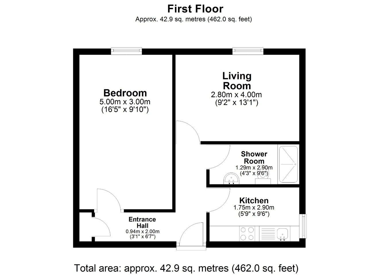1 Bed Flat, Woodland Road, BS8 photo 4
