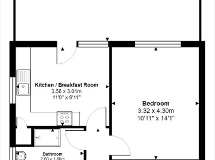 2 Bed Flat, Eversleigh Road, N3
