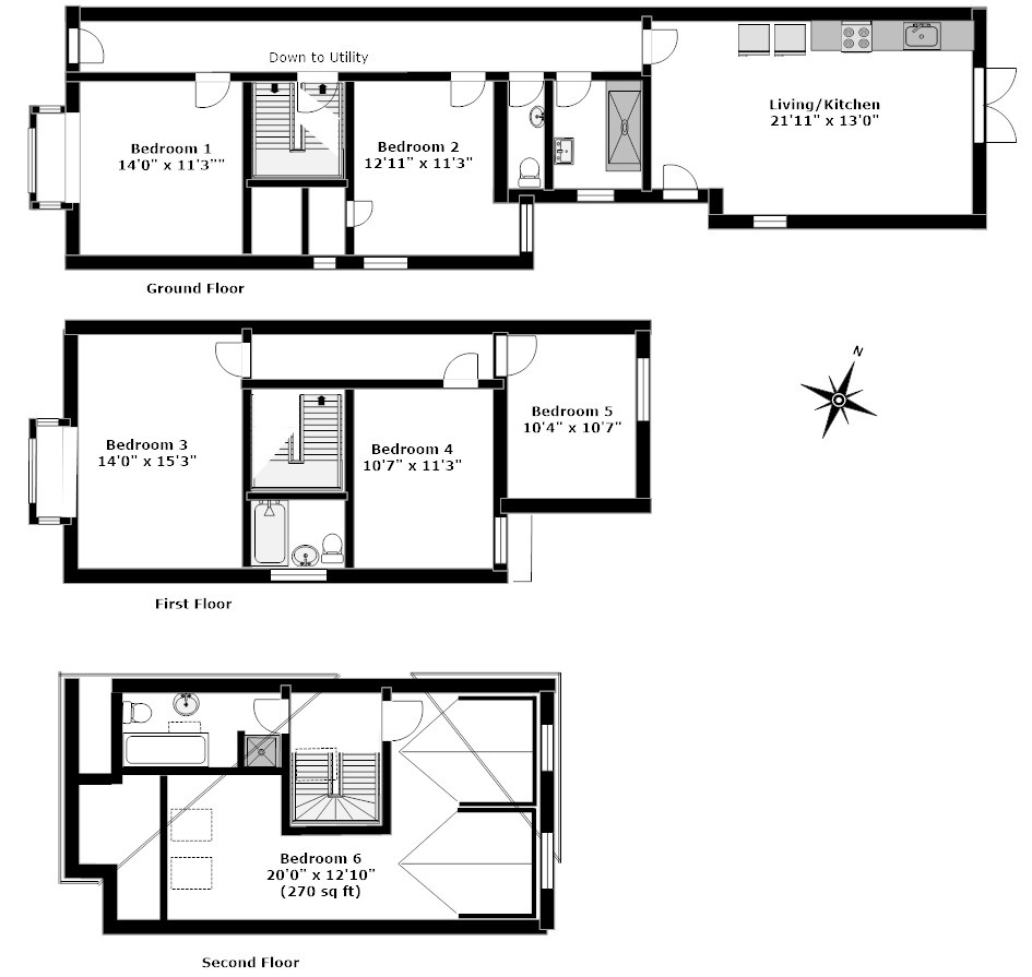 Additional image 2 of 6 Bed Semi-Detached House, Windmill Road, OX3, N1 7GU