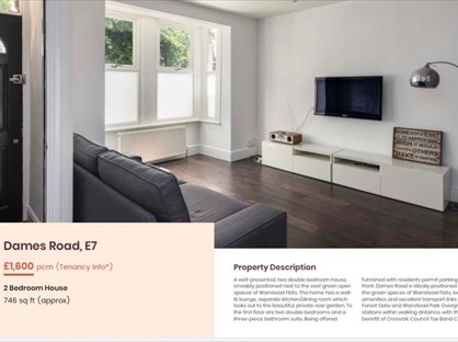 2 Bed Terraced House, Dames Road, E7