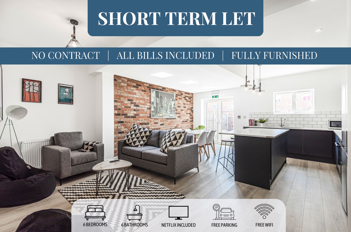 6 Bed Terraced House, Bolingbroke Road, CV3, N1 7GU