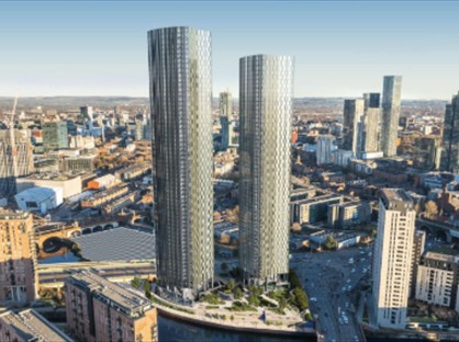 1 Bed Flat, Vista River Gardens Tower, M3