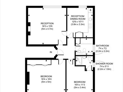 Room in a Shared Flat, College Crescent, NW3