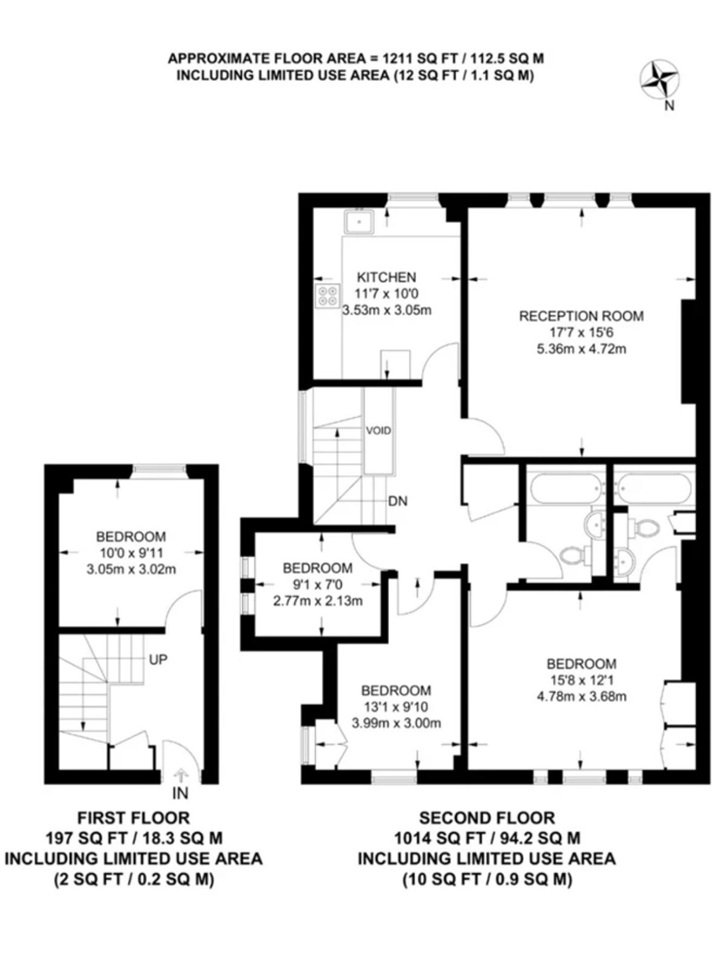 Additional image 8 of 4 Bed Flat, Lyndhurst Road, NW3, N1 7GU
