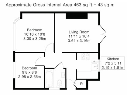 2 Bed Maisonette, Redfern Avenue, TW4
