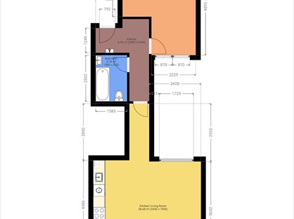 1 Bed Flat, Reston House, RM1