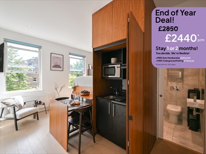 Studio Flat, Dennington Park Road, NW6