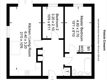 2 Bed Flat, Vistula Crescent, SN25