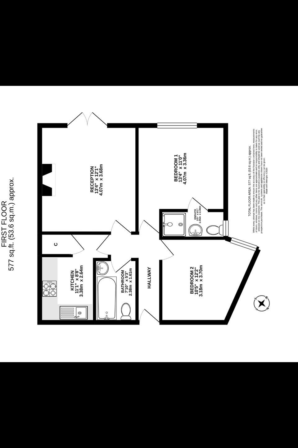 Additional image 2 of 2 Bed Flat, Shelley Court, RG1, N1 7GU