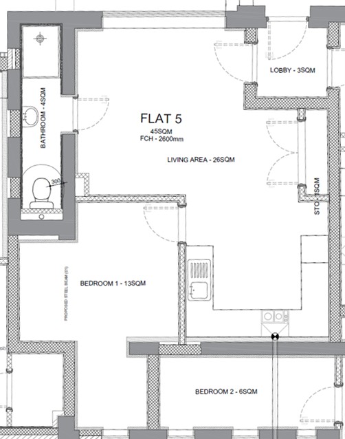 Additional image 7 of 1 Bed Flat, Porchester House, NG3, N1 7GU
