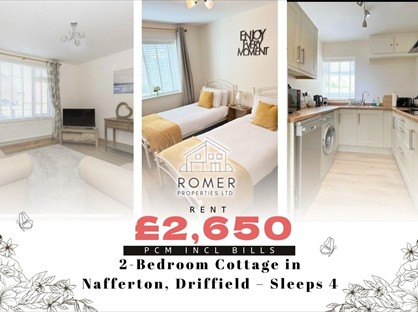 2 Bed Detached House, Nafferton, YO25