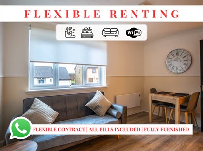 1 Bed Flat, Craigmochan Avenue, ML6