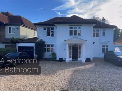 4 Bed Detached House, Waggon Road, EN4