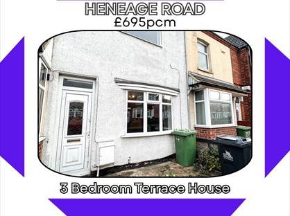 3 Bed Terraced House, Heneage Road, DN32