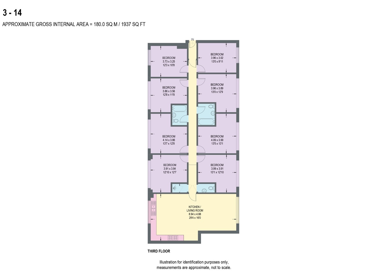 Additional image 12 of Room in a Shared Flat, Bells Square, S1, N1 7GU