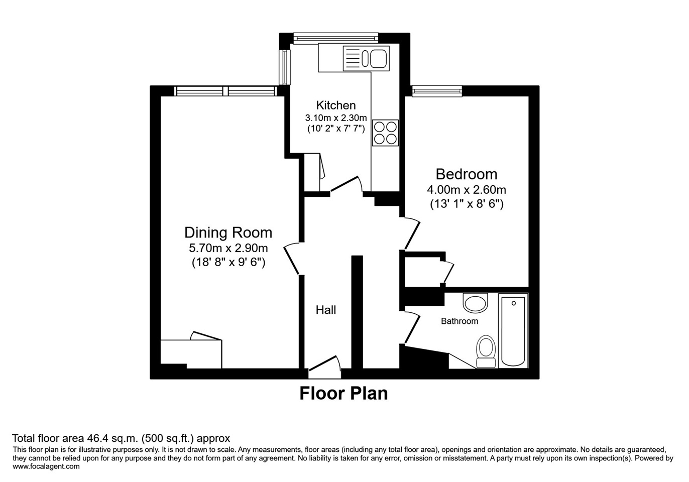 Additional image 17 of 1 Bed Flat, Camber House, SE15, N1 7GU