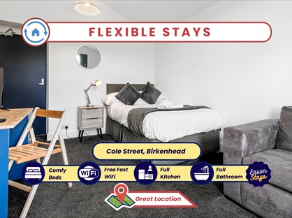 6 Bed Terraced House, Cole Street, CH43