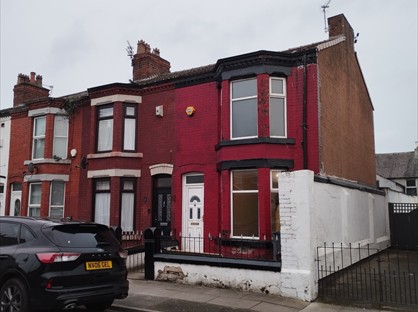 3 Bed End Terrace, Gloucester Road, L20