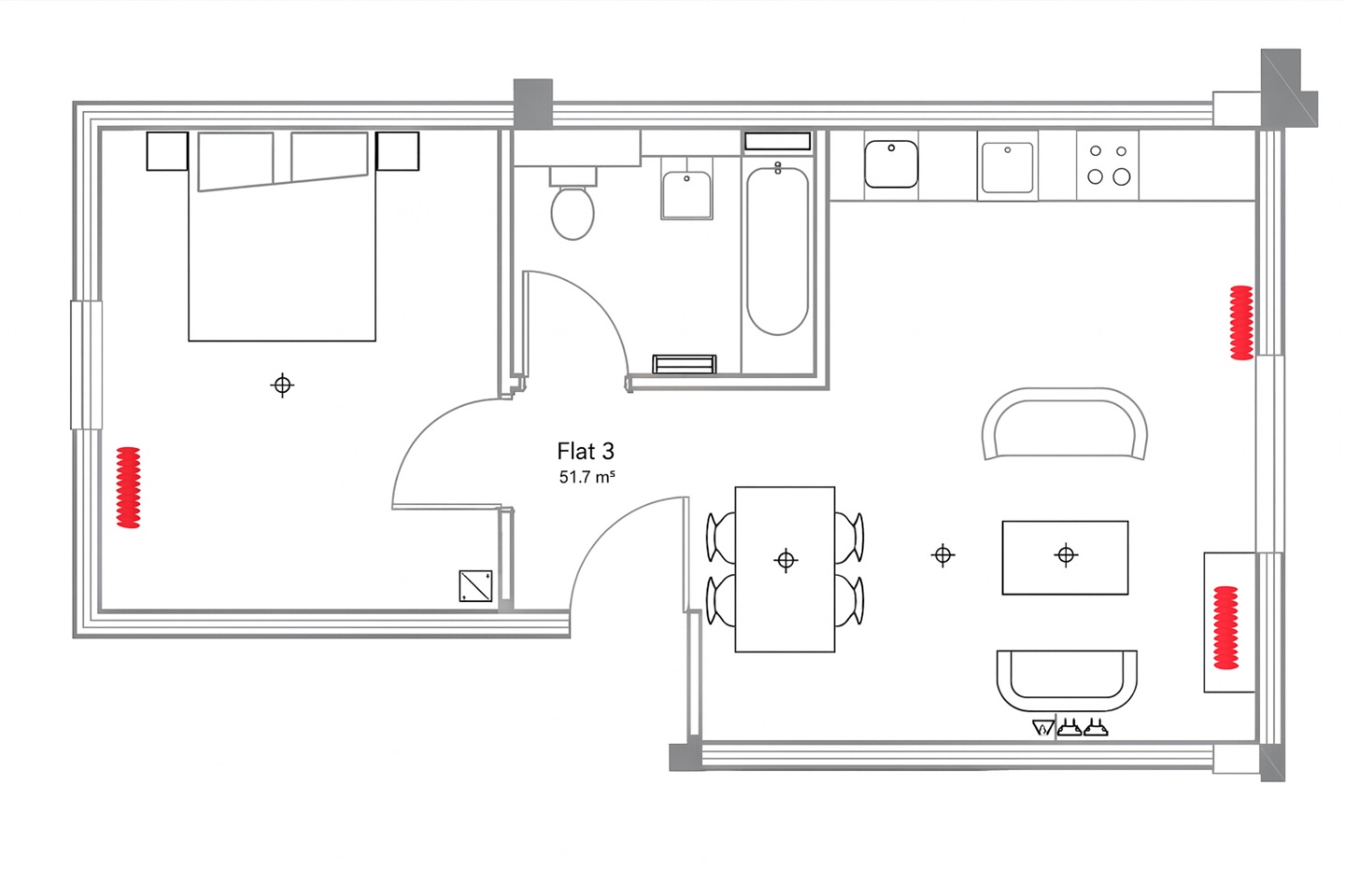 Additional image 9 of 1 Bed Flat, Knitwear House, BS5, N1 7GU