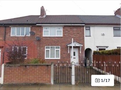 3 Bed Terraced House, Karonga Road, L10