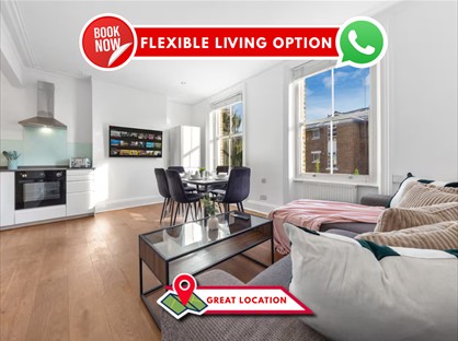 4 Bed Flat, Brook Drive, SE11