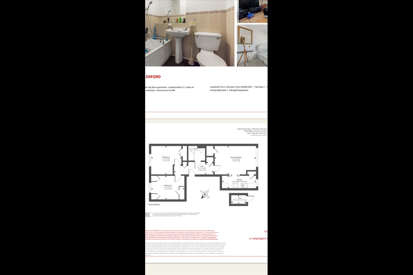 Additional image 2 of 2 Bed Flat, Cress Hill, OX3, N1 7GU