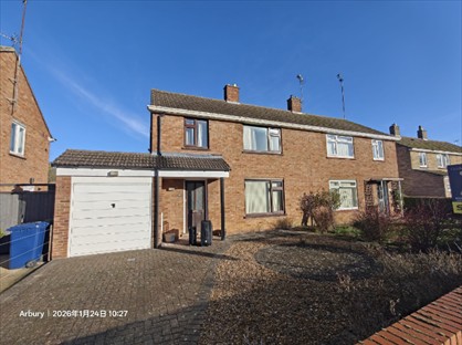 3 Bed Semi-Detached House, Gunning Way, CB4