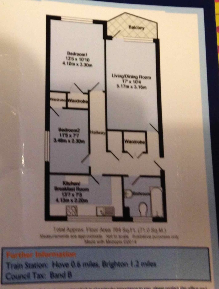 Additional image 22 of 2 Bed Flat, Palmeira House, BN3, N1 7GU