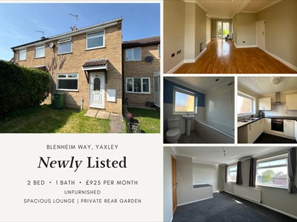 2 Bed Terraced House, Blenheim Way, PE7