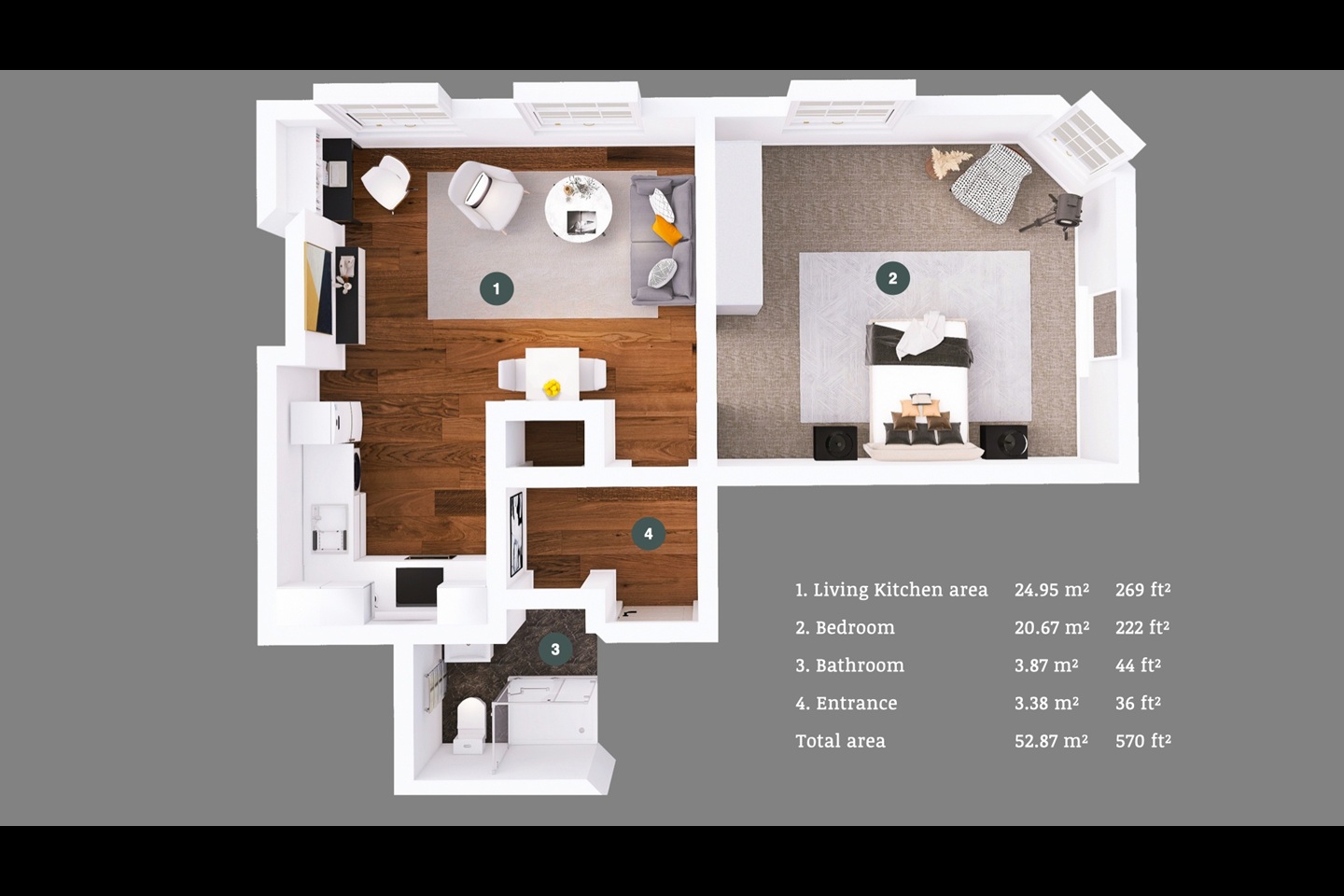 Additional image 3 of 1 Bed Flat, Leics City Centre, LE1, N1 7GU