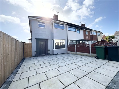 3 Bed Semi-Detached House, Gorsey Lane, CH44