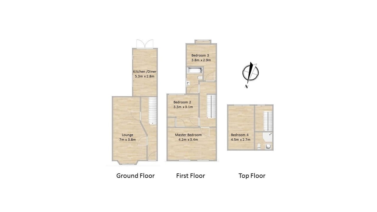 Additional image 25 of 4 Bed Terraced House, Riverside, CB5, N1 7GU