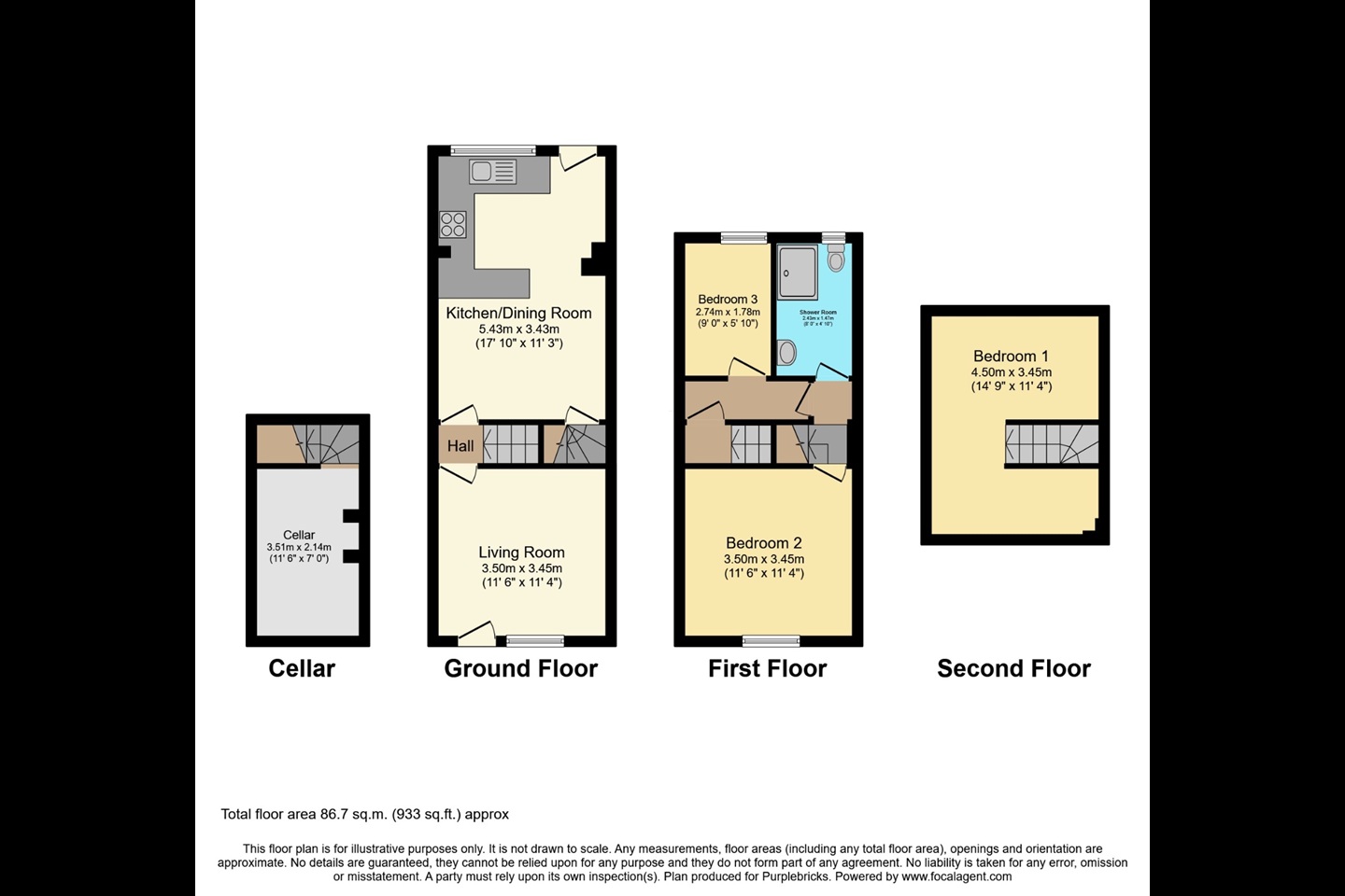 Additional image 20 of 3 Bed Terraced House, Portland Road, NG7, N1 7GU