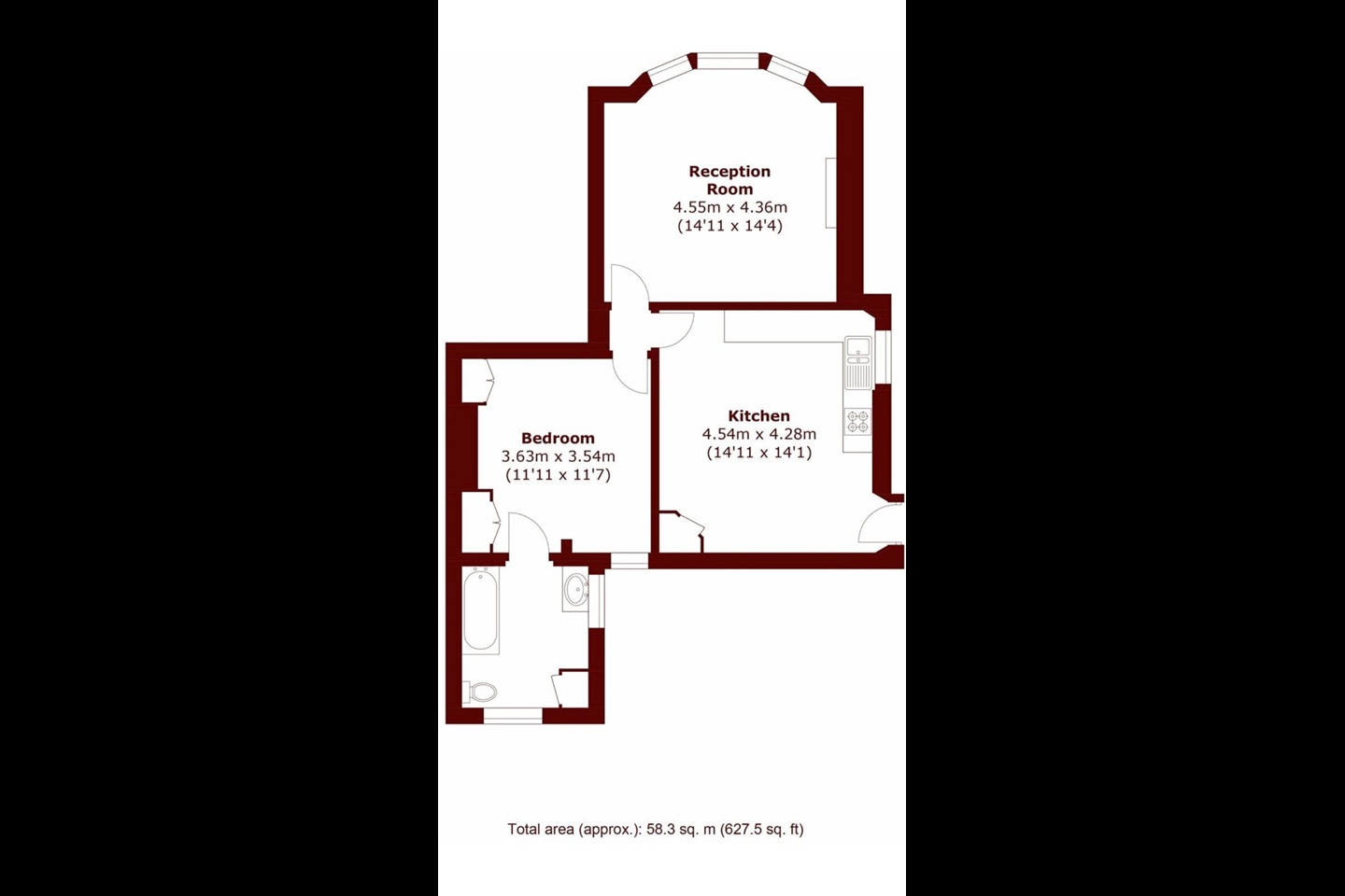 Additional image 5 of 1 Bed Flat, Almeric Road, SW11, N1 7GU
