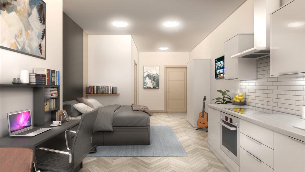 Studio Flat, Victoria Street, DE1, N1 7GU