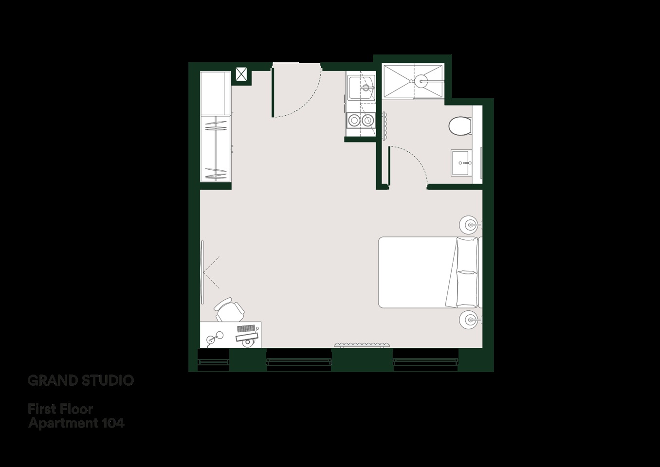 Additional image 25 of Studio Flat, The James, S1, N1 7GU