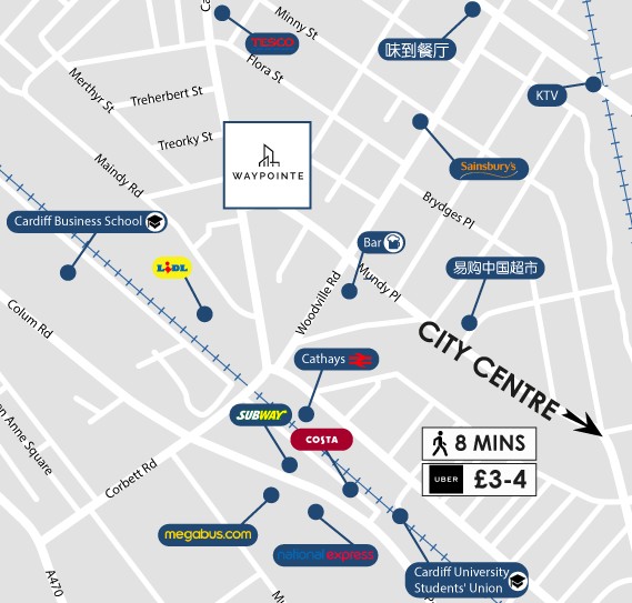 Additional image 7 of Studio Flat, Cathays Terrace, CF24, N1 7GU