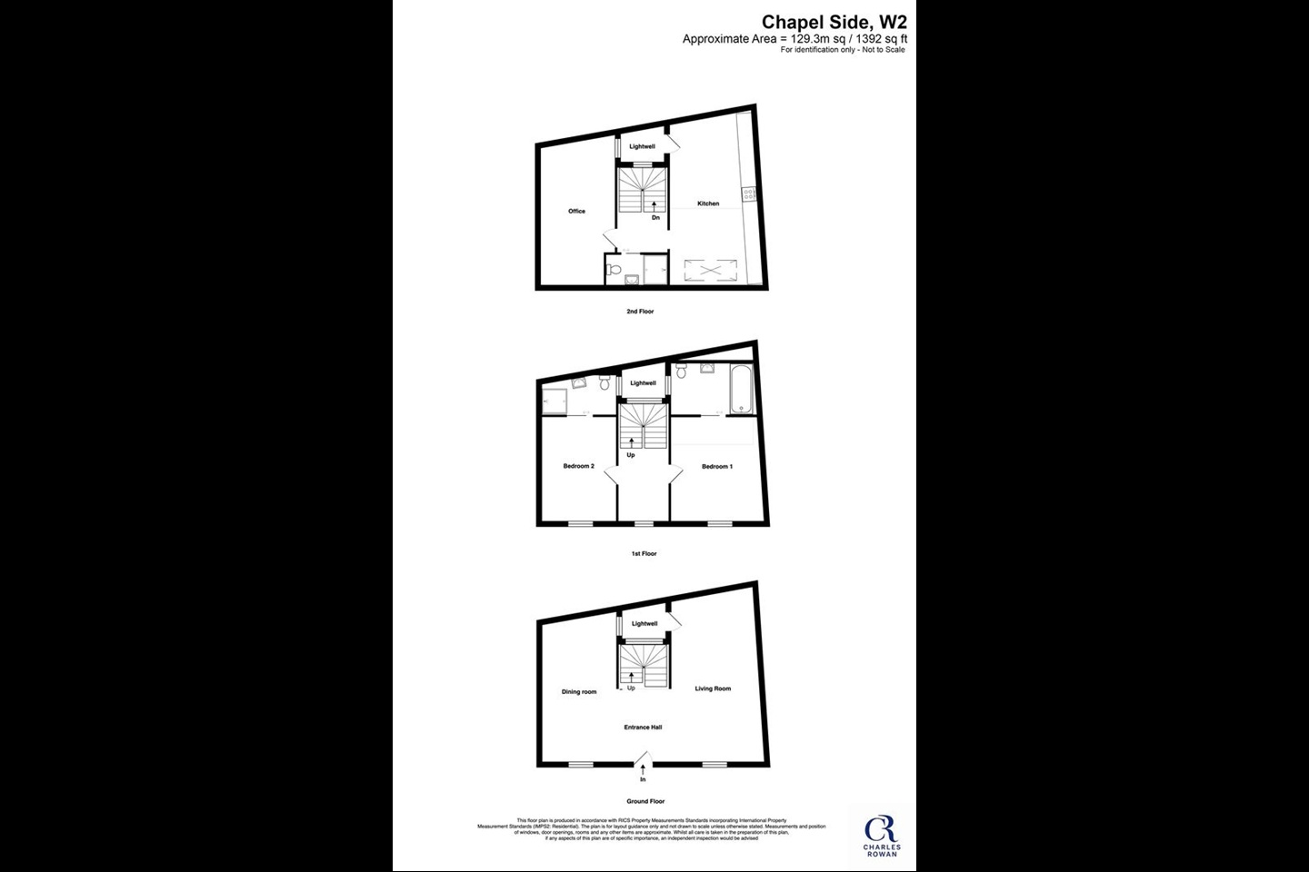 Additional image 2 of 2 Bed Terraced House, Chapel Side, W2, N1 7GU
