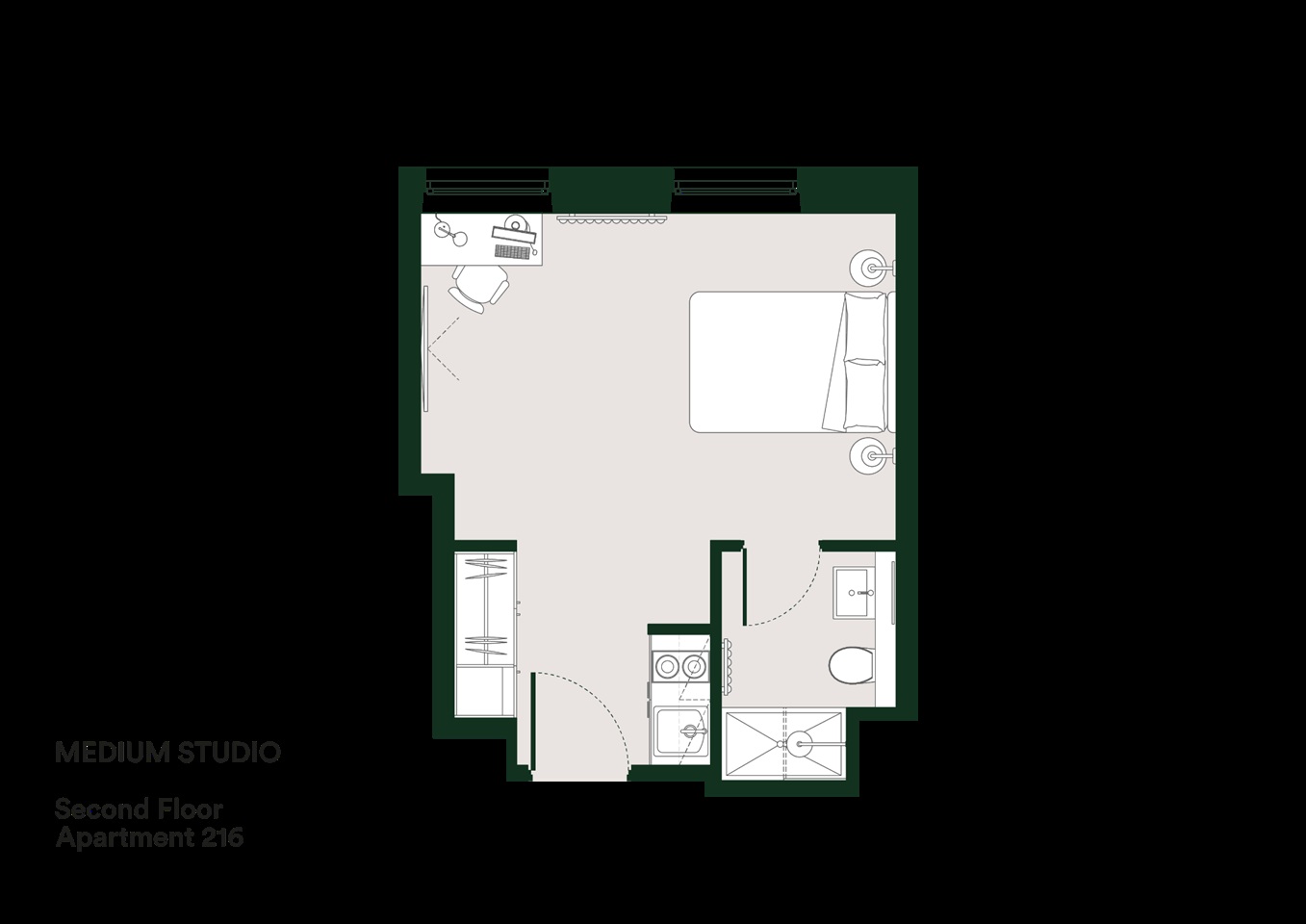 Additional image 25 of Studio Flat, The James, S1, N1 7GU