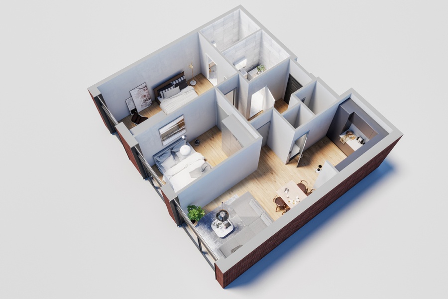 Additional image 10 of 2 Bed Penthouse, Lydia Ann St, L1, N1 7GU