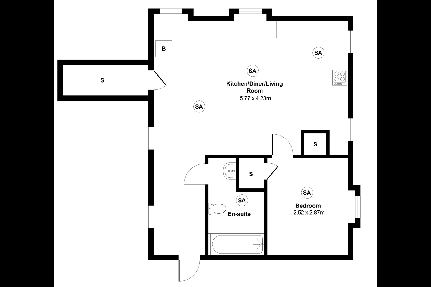 Additional image 10 of 1 Bed Flat, The Cigar Factory, NG7, N1 7GU