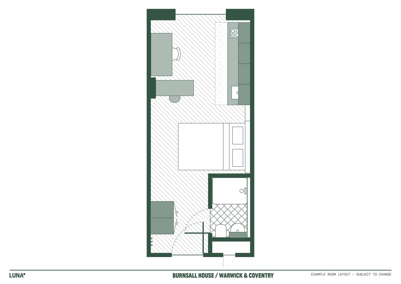 Additional image 2 of Studio Flat, Burnsall House, CV5, N1 7GU