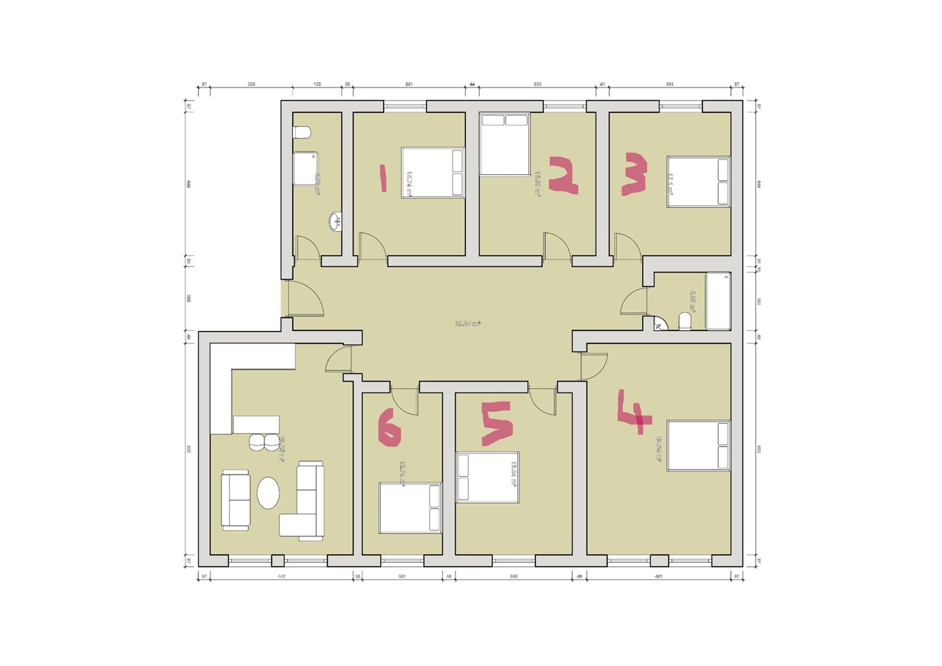 Additional image 5 of Room in a Shared Flat, Glasgow Street, G12, N1 7GU