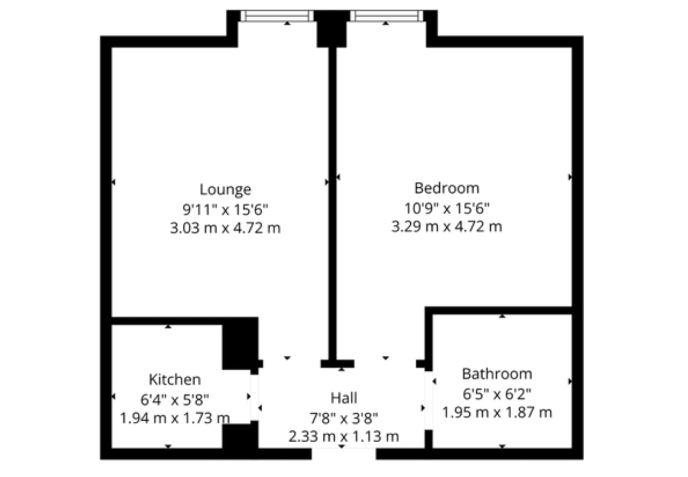 1 Bed Flat, Boyd Street, G42 photo 5