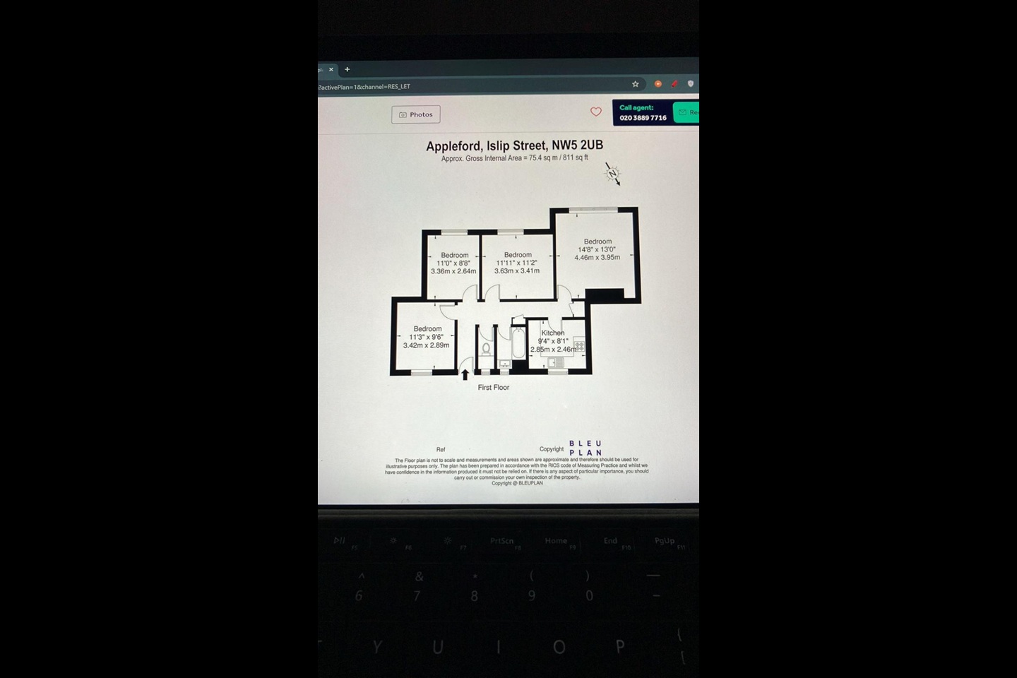 Additional image 8 of Room in a Shared Flat, Appleford, NW5, N1 7GU