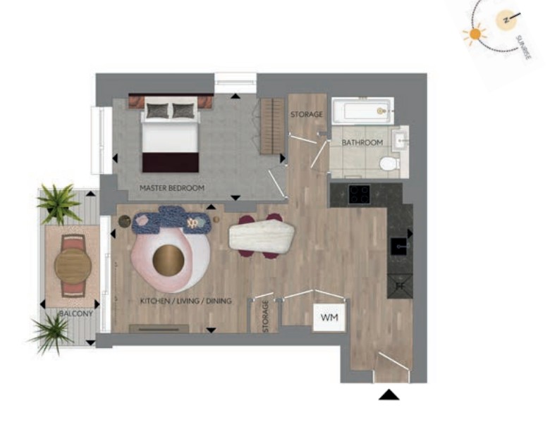 Additional image 11 of 1 Bed Flat, Watermeadow Lane, SW6, N1 7GU