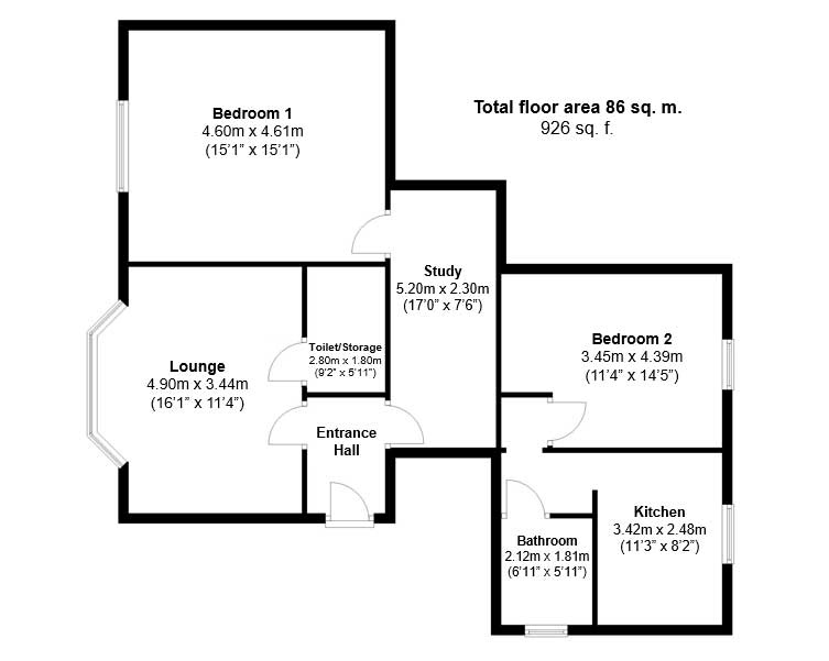 Additional image 14 of 2 Bed Flat, Westbourne Rd, S10, N1 7GU
