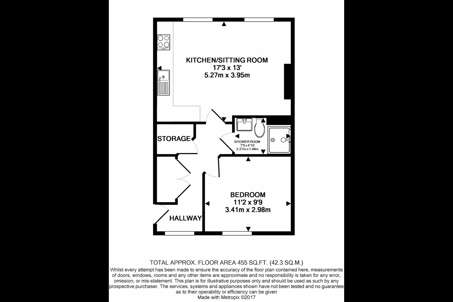 Additional image 5 of 1 Bed Flat, Cross St, RG1, N1 7GU