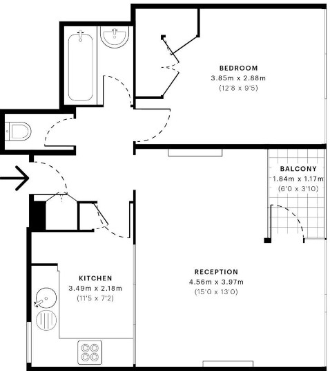 Additional image 10 of 1 Bed Flat, Maida Vale, W9, N1 7GU