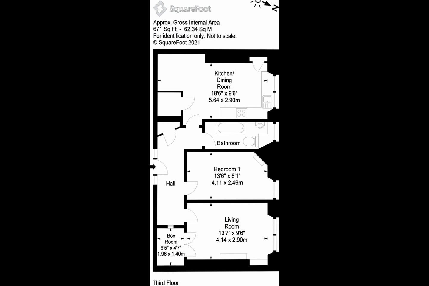 Additional image 13 of 1 Bed Flat, Comely Bank Place, EH4, N1 7GU